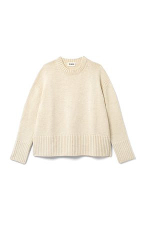 Raye British Wool Sweater Ecru