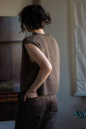 Joan Cord Trousers Chestnut