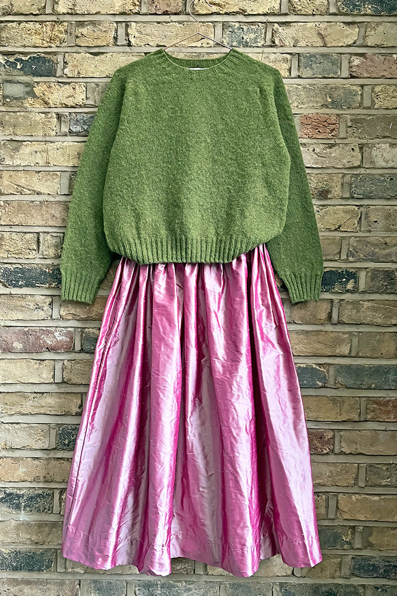 Ada Lambswool Sweater Moss Green