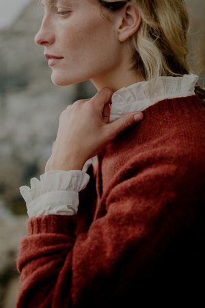 Ada Lambswool Sweater Red Madder