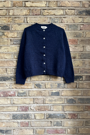 Ada Donegal Cardigan Navy