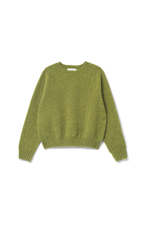 Ada Lambswool Sweater Moss Green