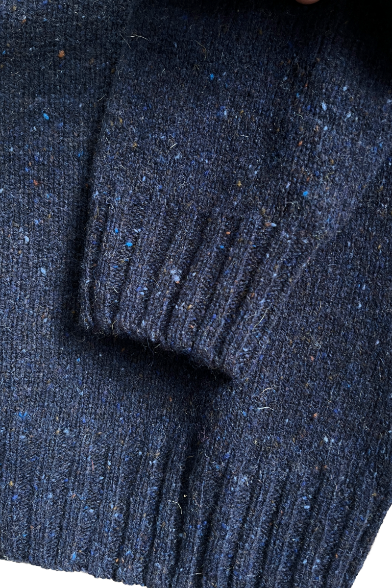 Ada Donegal Cardigan Navy