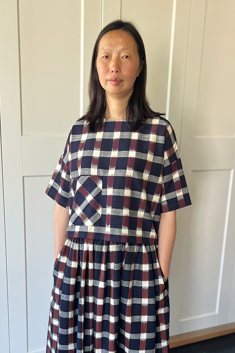 Anni Top Ikat Cotton