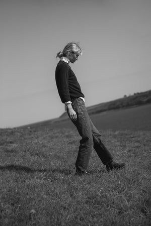 Cashmere Classic Crewneck Truffle Brown