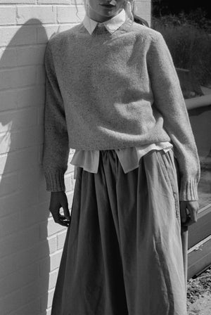 Tina Corduroy Midi Skirt Sea Mist
