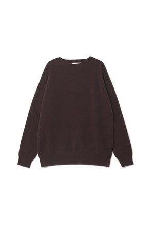 Cashmere Classic Crewneck Truffle Brown