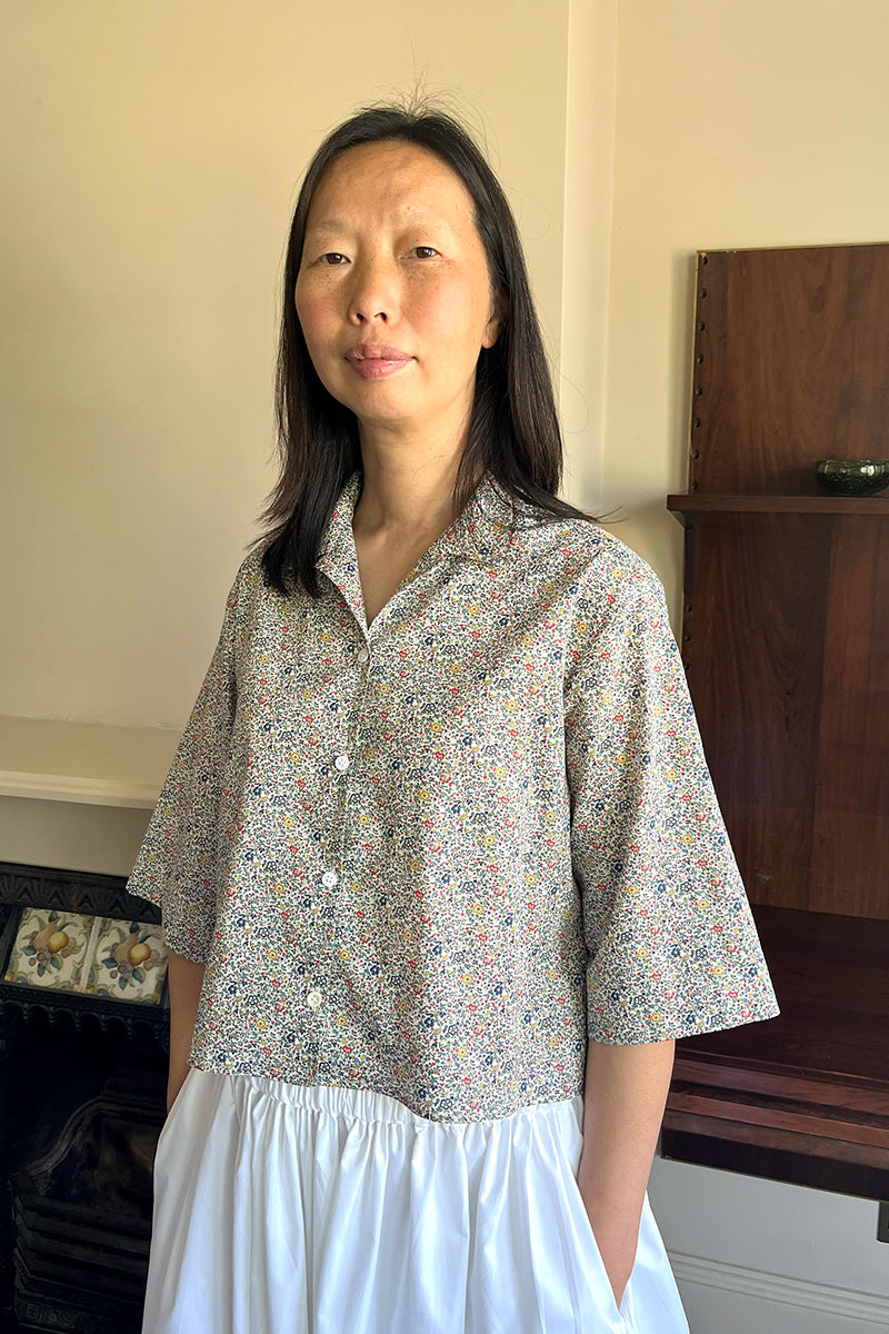Eva Shirt Liberty Floral Tana Lawn