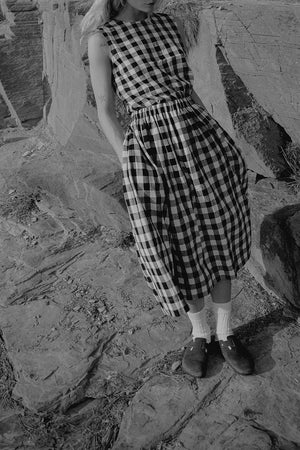 Lee Top Gingham Kala Cotton