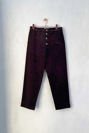 Joan Cord Trousers Chestnut