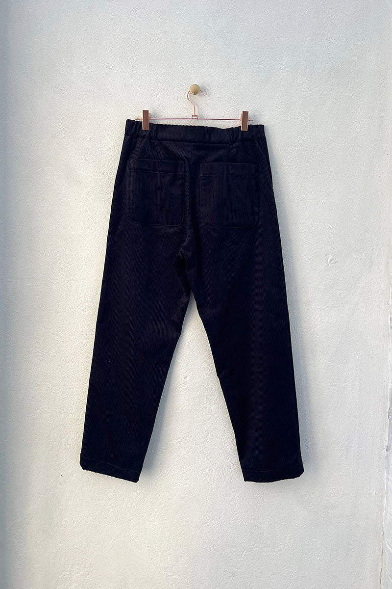 Joan Cord Trousers Navy