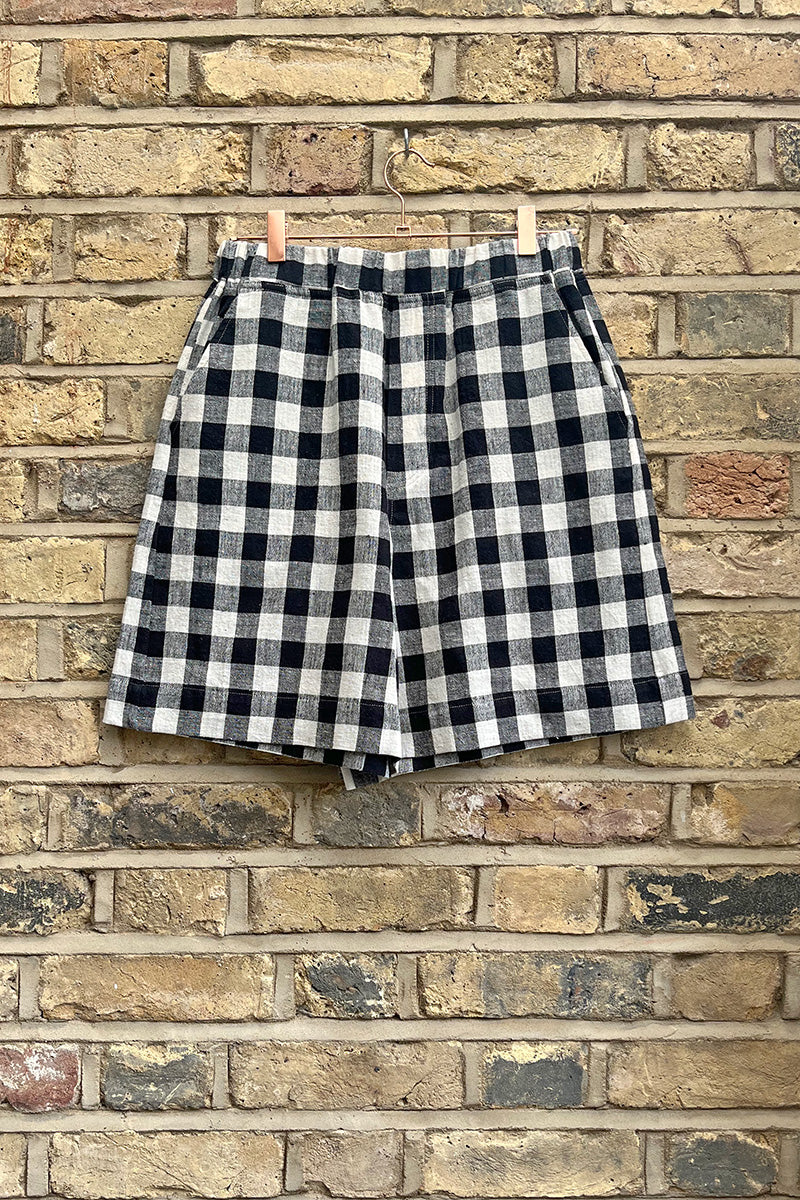 Agnes Shorts Gingham Kala Cotton