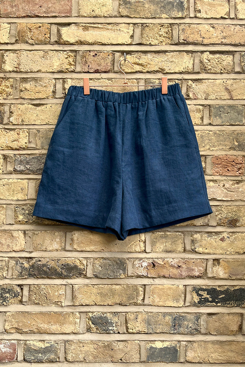 Maras Shorts Washed Linen