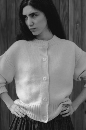 Raye Cardigan Ecru