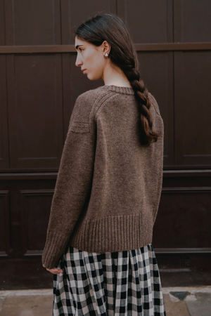 Raye British Wool Sweater Peat