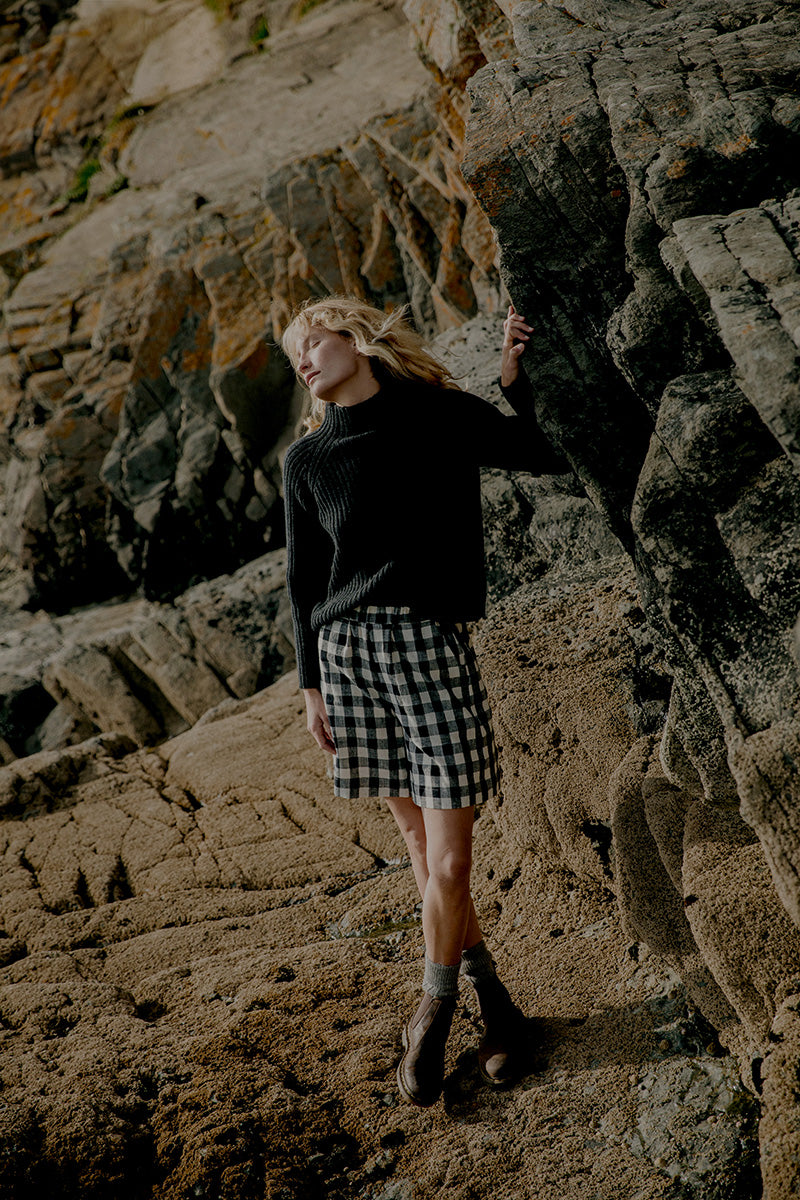 Agnes Shorts Gingham Kala Cotton