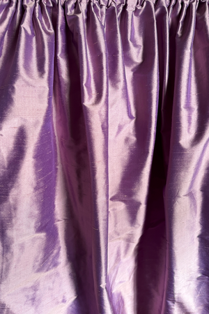 Tina Gathered Midi Skirt Silk Lilac