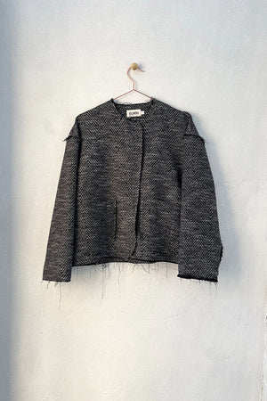 Donegal Herringbone Wool Jacket